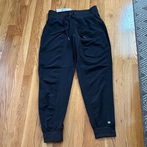 NIC+ZOE Black Track Pants
